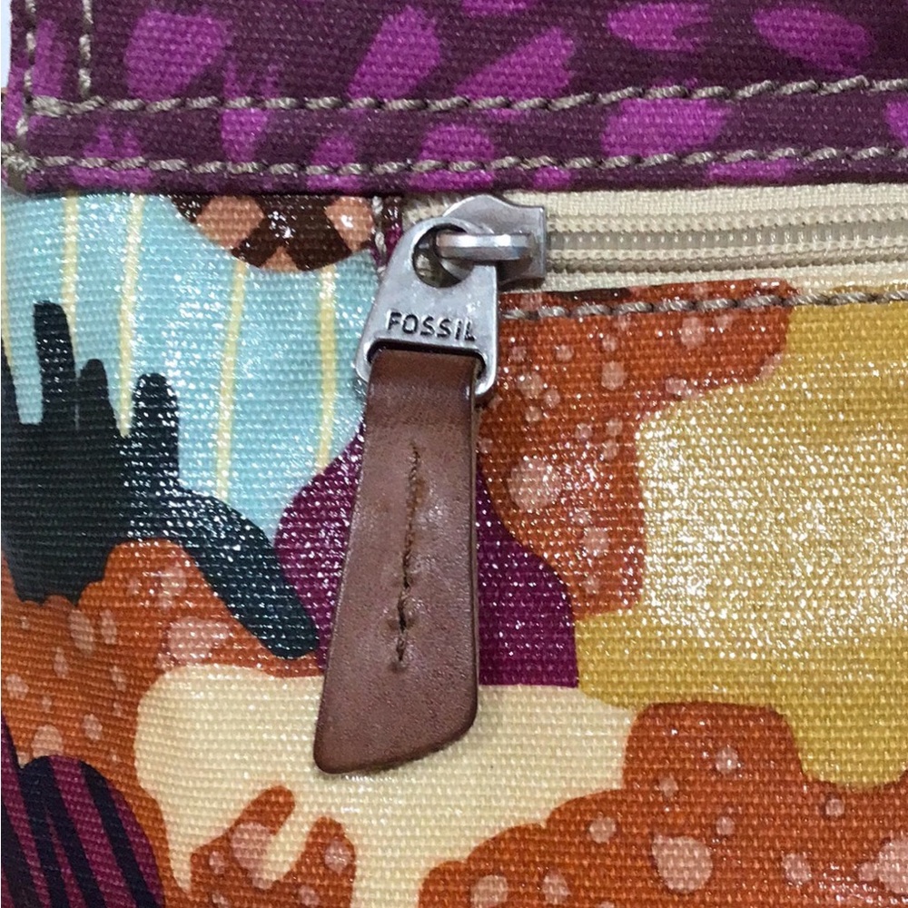 Fossil Key-Per Large Shoulder Bag With Matching W… - image 8